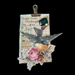 Ephemera Collage / Magnet