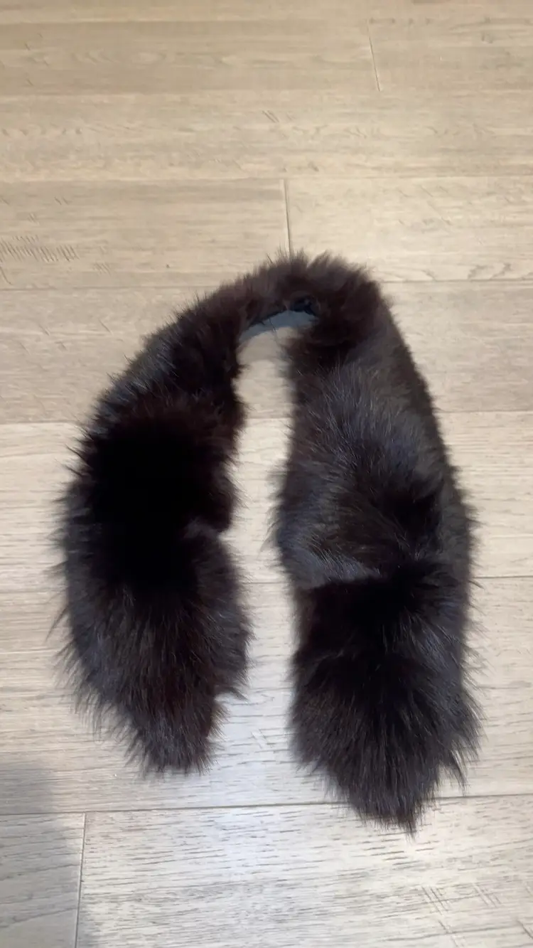 Vintage Fur Lapel Piece