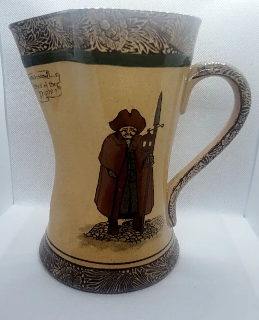 Very Early Royal Doulton Seriesware Nightwatchman Jug TUDOR Shape