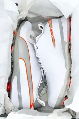 PUMA PROADAPT Delta Golf Shoes - Puma White/Gray/Orange