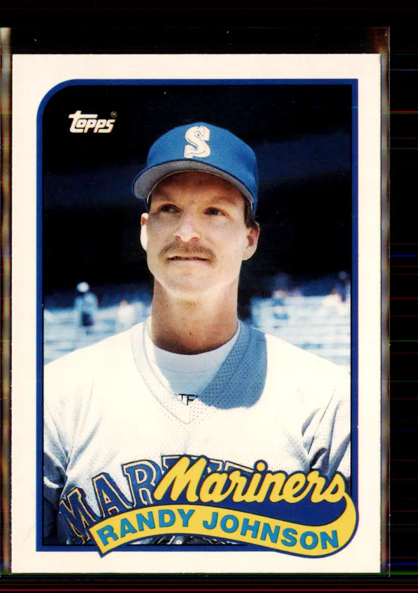 Randy Johnson 1989 Topps #577 - Seattle Mariners - (146-185)