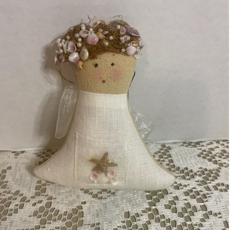 Seashell Angel Ornament