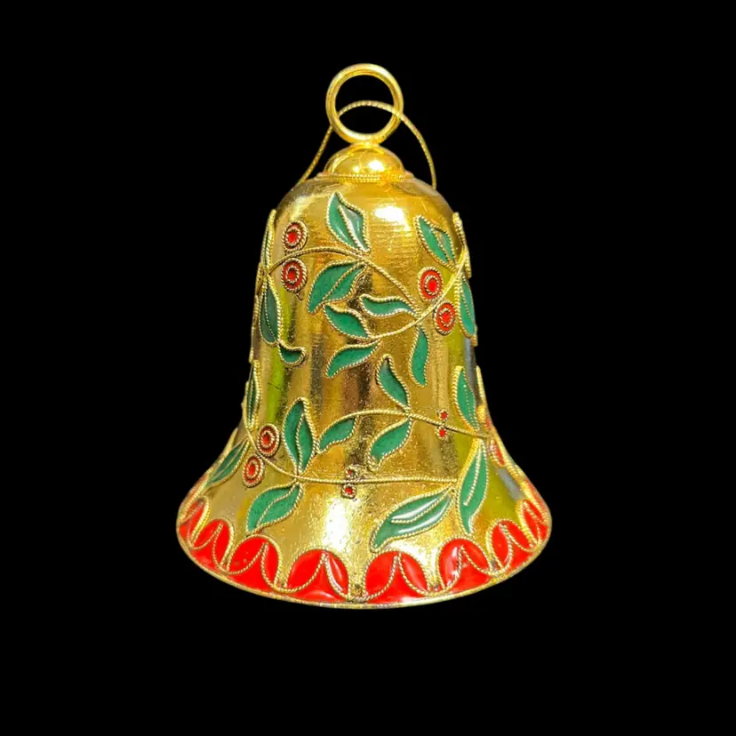 Cloisonne Bell Ornament