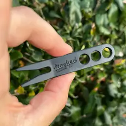 Stacked Golf Engraved Ball Mark Repair Tool