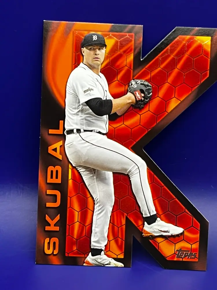2025 Topps Series 2 Tarik Skubal K-Zone Die Cut SSP Detroit Tigers