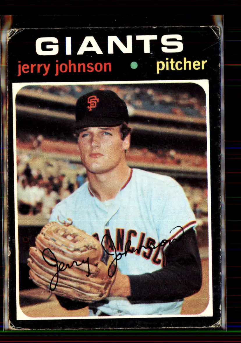 Jerry Johnson 1971 Topps #412 - San Francisco Giants - (146-177)