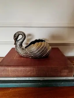 Ceramic Swan Planter