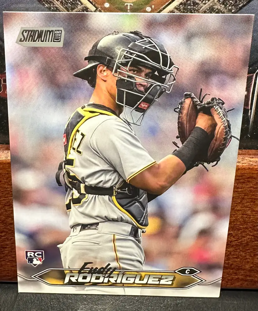 Endy Rodriguez RC 2024 Stadium Club 249 Pittsburgh Pirates