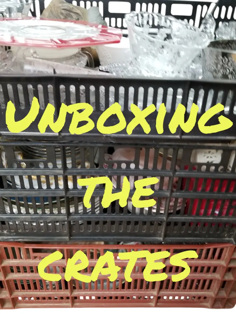 Unboxing the Crates.... we will be as surprised as you are!