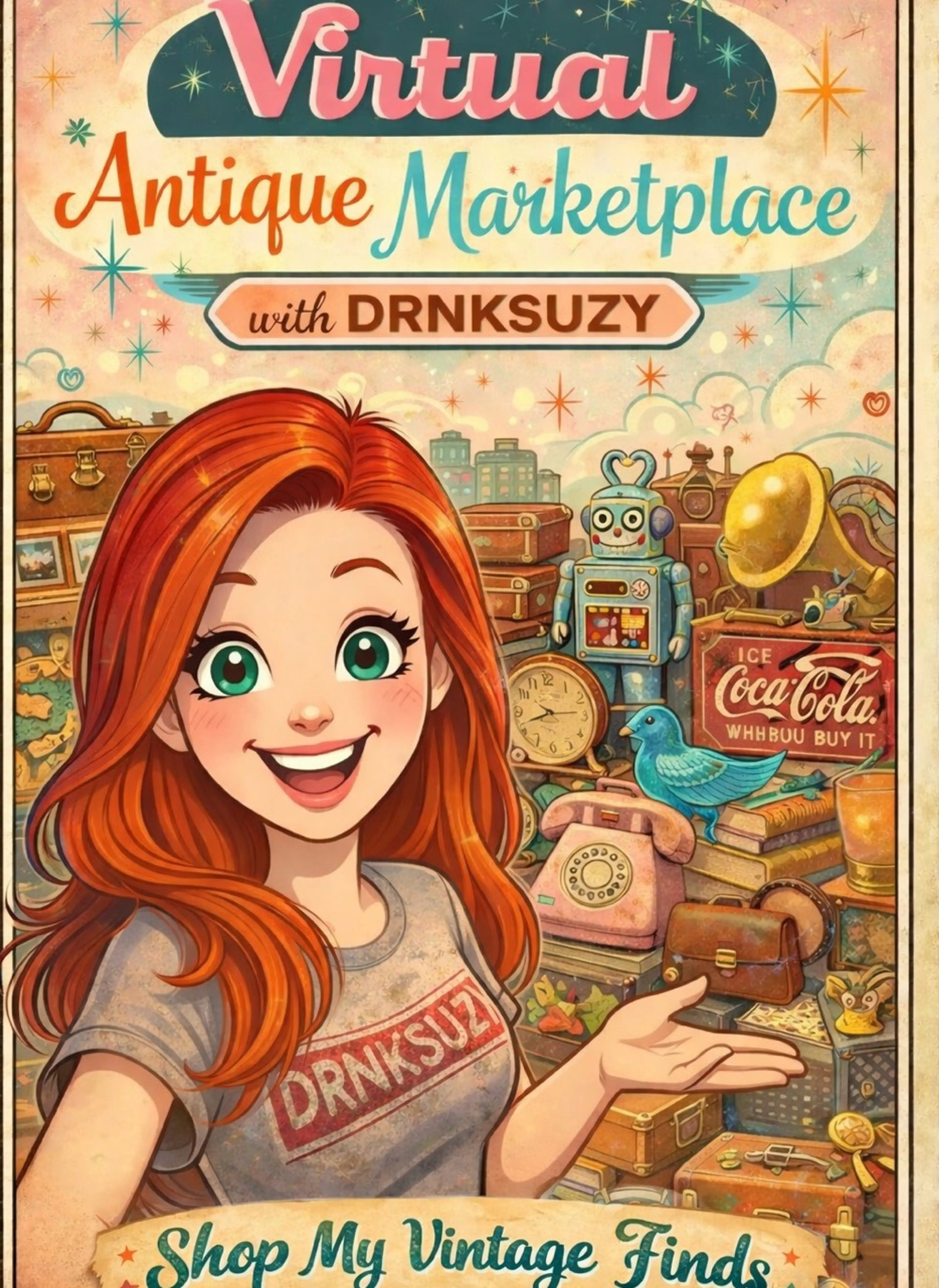 Join Me Drnksuzy For Vintage Goodies! 