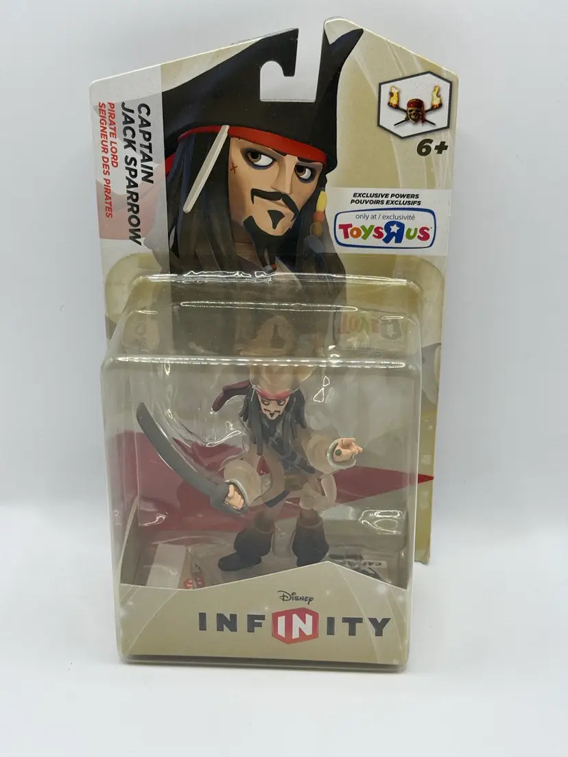 Disney Infinity - Captain Jack Sparrow - Pirate Lord - Crystal Figure NEW Sealed