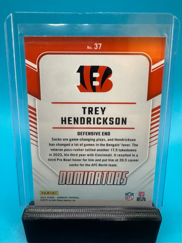 Trey Hendrickson Donruss Dominators Cincinnati Bengals