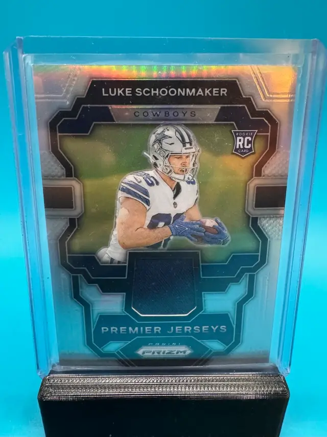 Luke Schoonmaker Prizm Premier Jerseys RC Dallas Cowboys