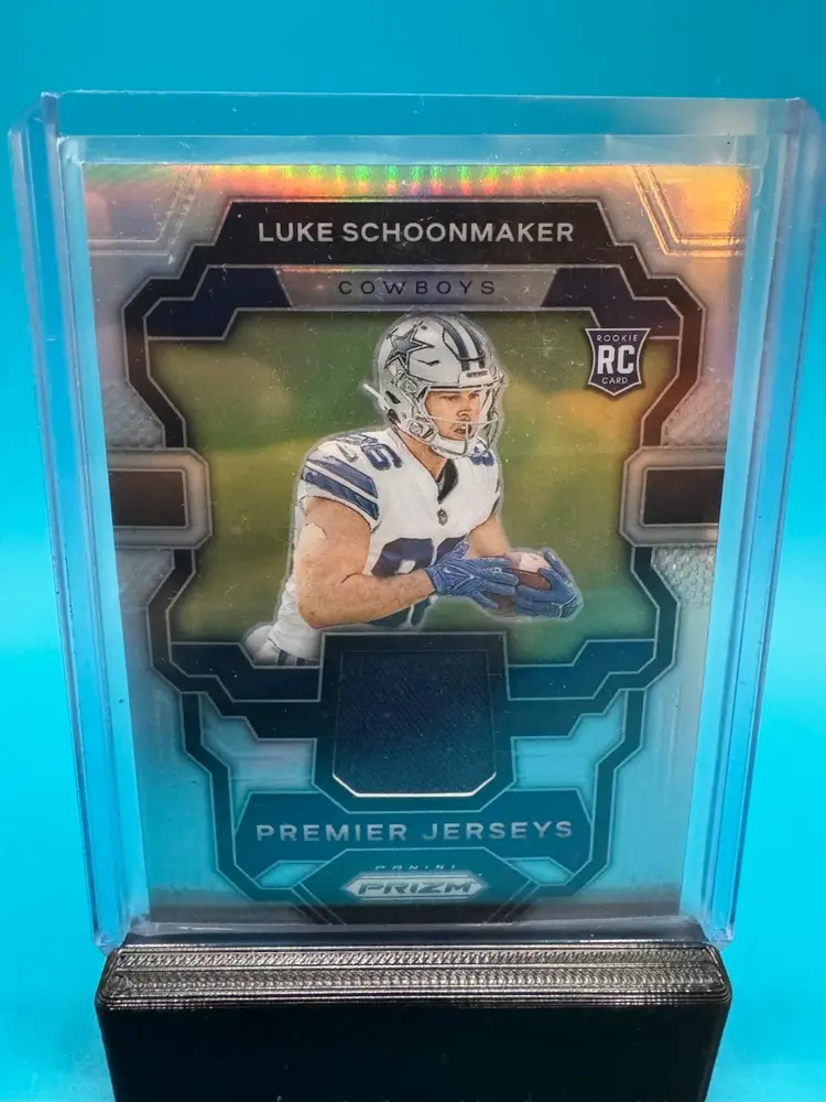 Luke Schoonmaker Prizm Premier Jerseys RC Dallas Cowboys