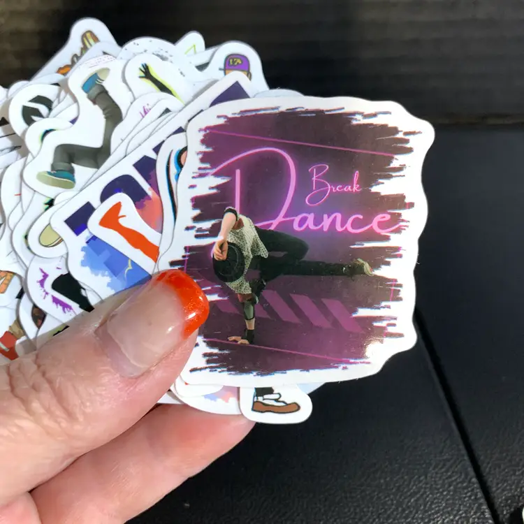 50-Break Dancing Stickers