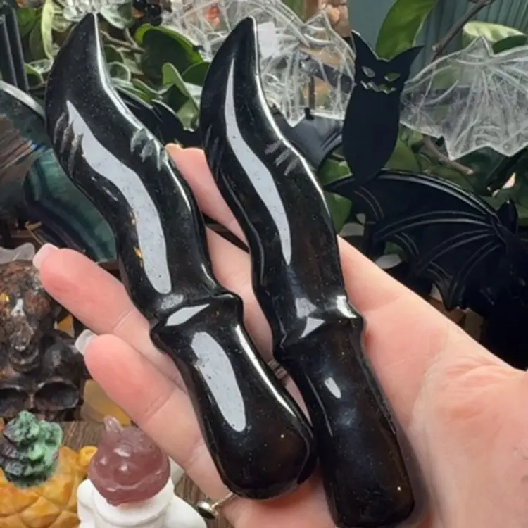 Black Obsidian Knife