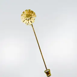 #40 Costume Gold Tone MONET Star Hat Pin 2.25”