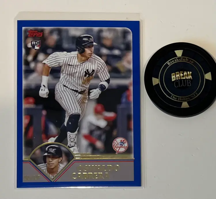 Oswaldo Cabrera RC Archives New York Yankees