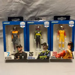 Green Light Indycar Series 1:18 Driver Figures Lot of 3