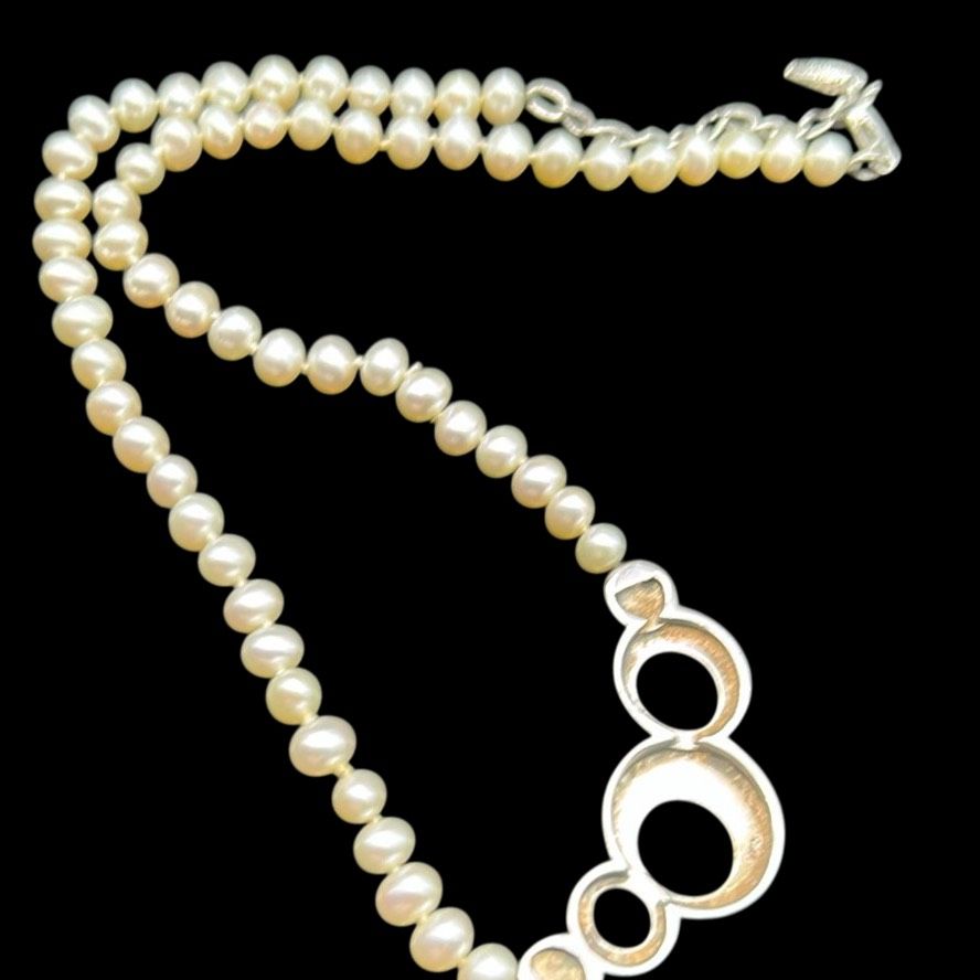 Niknax · Misaki Monaco Cultured Pearl Necklace with Sterling