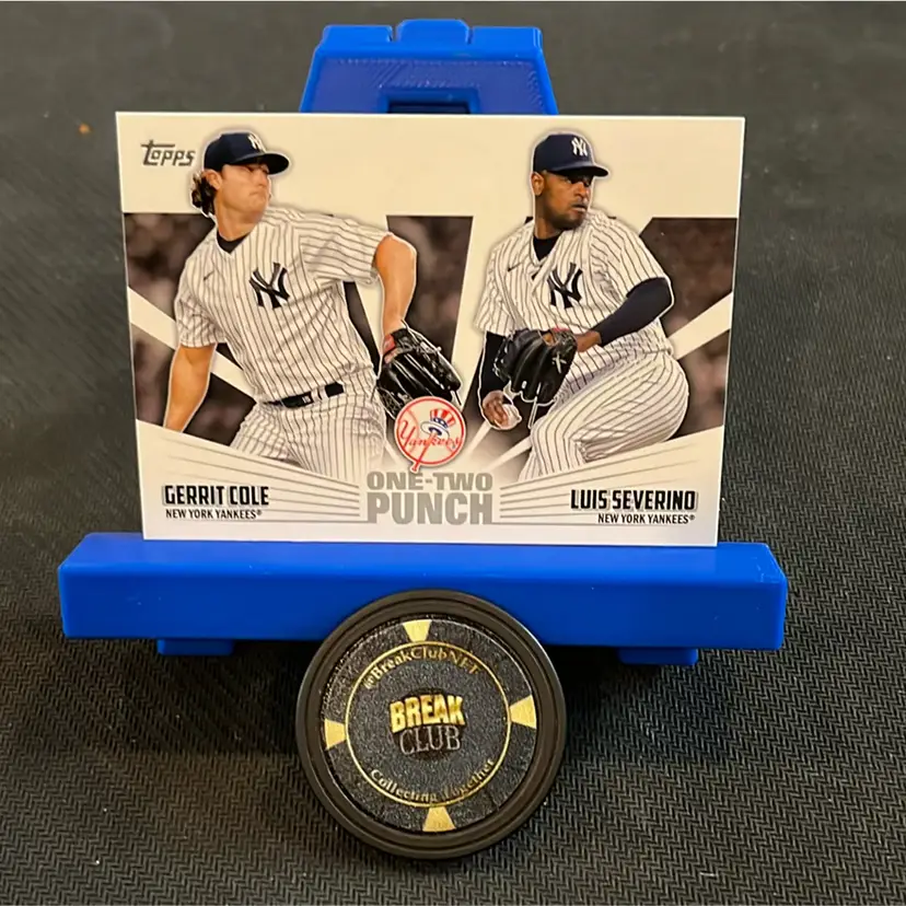 Cole/Severino One Two Punch - Topps New York Yankees 