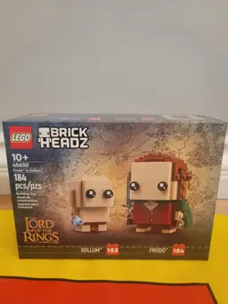Lego Lord of the Rings Brickheadz - Frodo & Gollum, 40630, New & Sealed