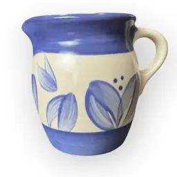 Vintage Pfaltzgraff Villa Flora Stoneware Creamer