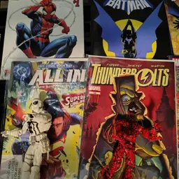 Action figures comic books and more