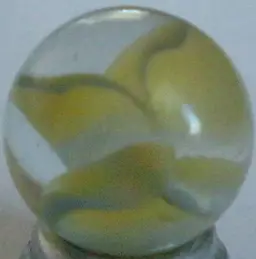 Vintage Marble King Hybrid Cat's Eye 5/8" Marble