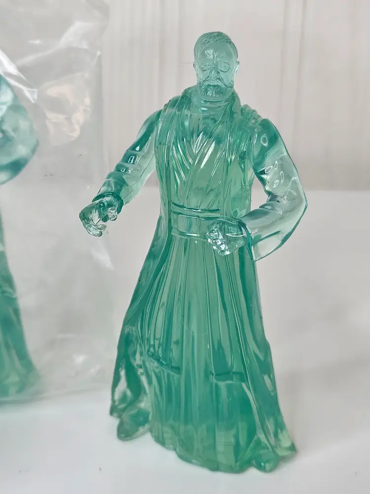 1997 Kenner Star Wars Obi Wan Kenobi Figures Mail Away Ghost Spirit Toys Lot of 4 - R09