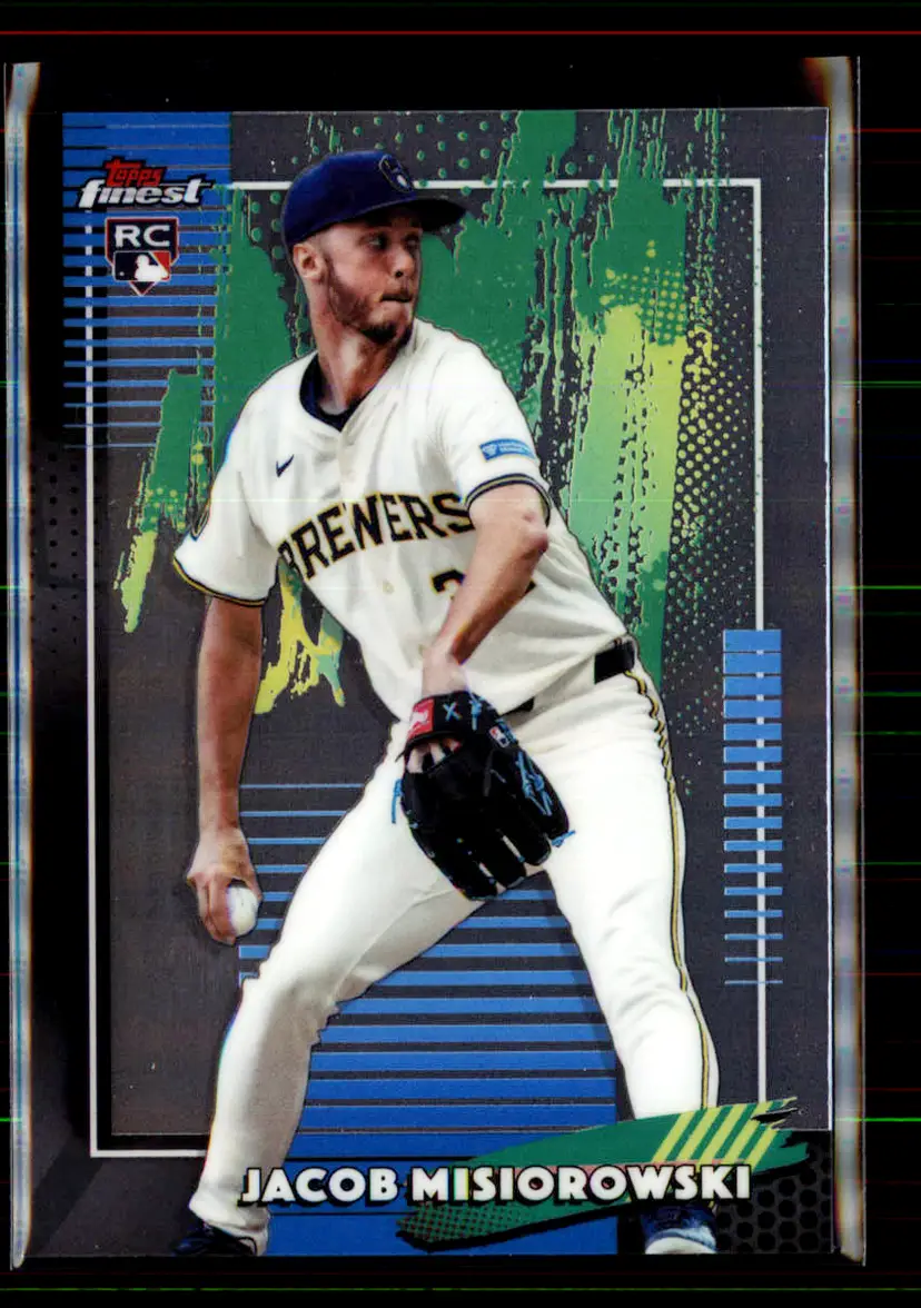 Jacob Misiorowski 2026 Topps Finest #82 - Milwaukee Brewers - (150-324)
