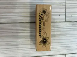 Just Because Stamp From Hampton Art (2008)