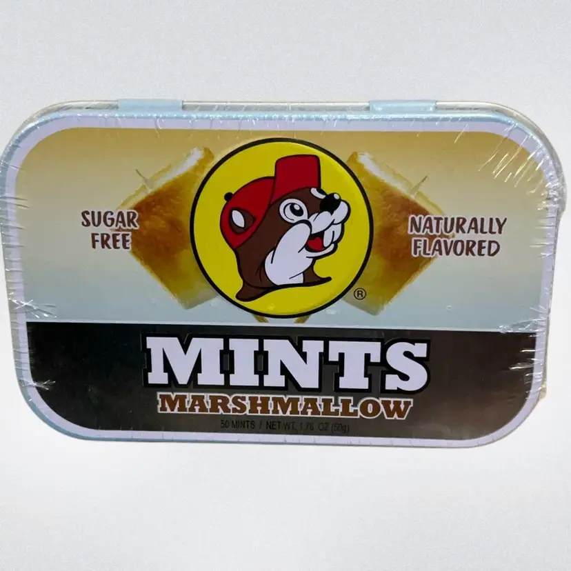 Buc-ee's Marshmallow Mints 1.76oz. (50) Count