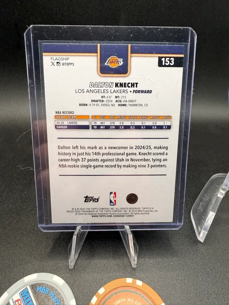 Dalton Knecht /2025 Topps NBA Gold