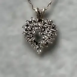 Sterling Silver Heart Necklace