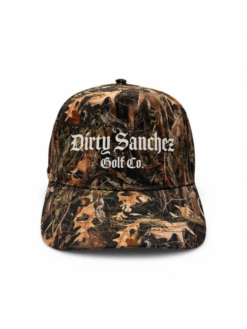 Dirty Sanchez Golf Co. Camo birdie Hunter Hat