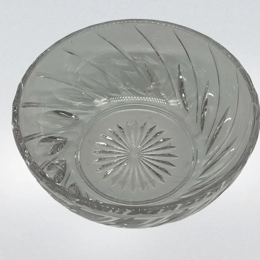 Bowl - Stamped Stuart England Crystal Cut