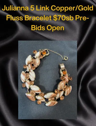 Evening, Jewelry Fun! Julianna Bracelet Pre-bids Open