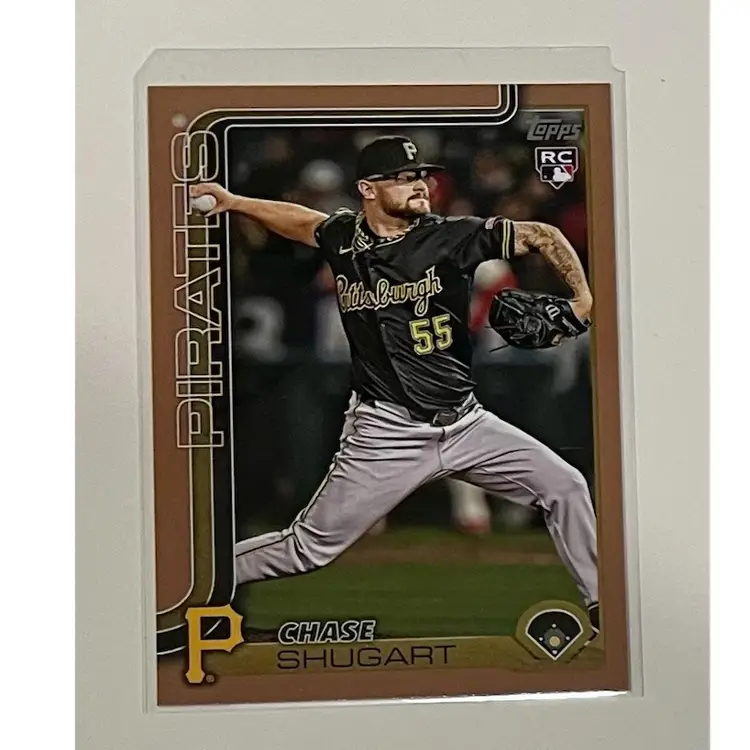 Chase Shugart RC Topps Gold /2025 Pittsburgh Pirates