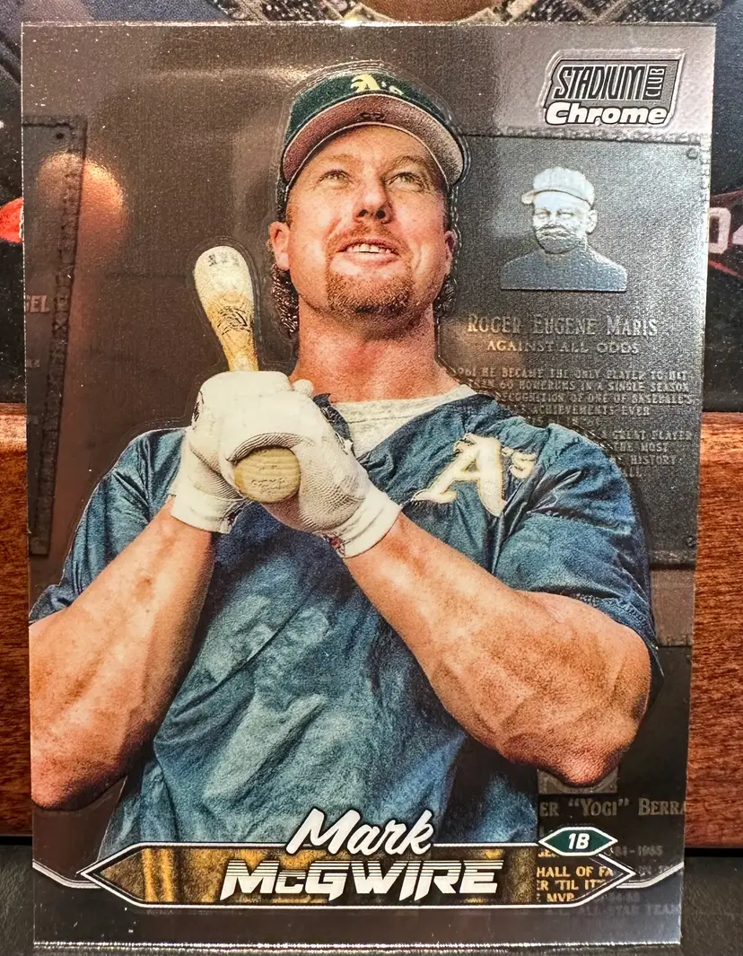Mark McGwire 2024 Stadium Club Chrome 263 Oakland Athletics