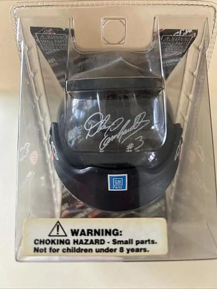 new-.33 scale-dale earnhardt sr.-mini racing helmet-nascar-#3-simpson-rcr