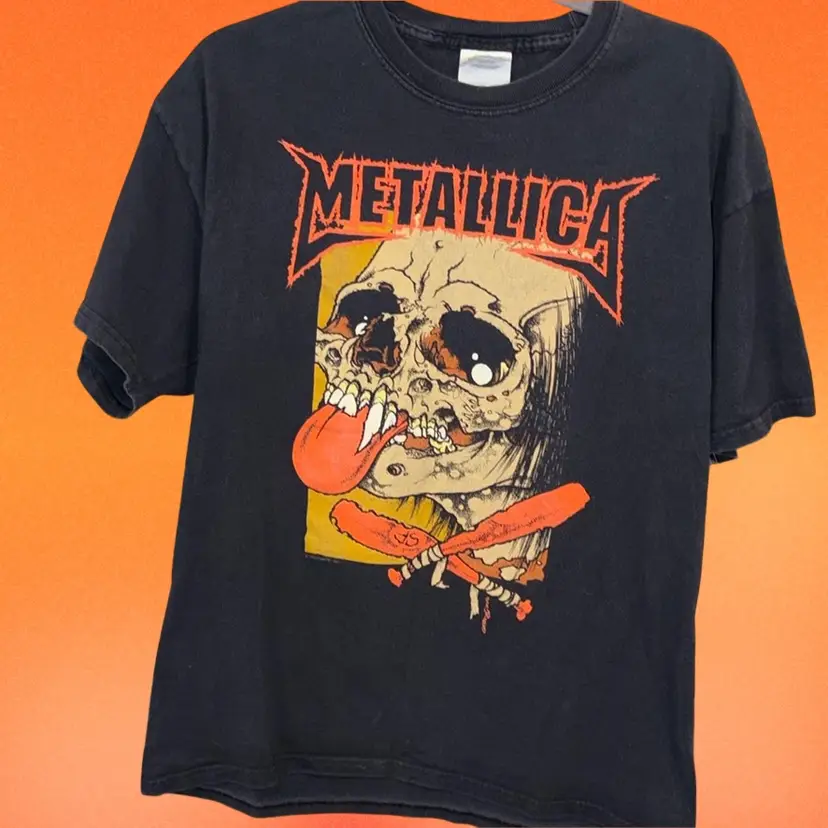 Metallica 2005 SBC Concert Shirt, SF Giants