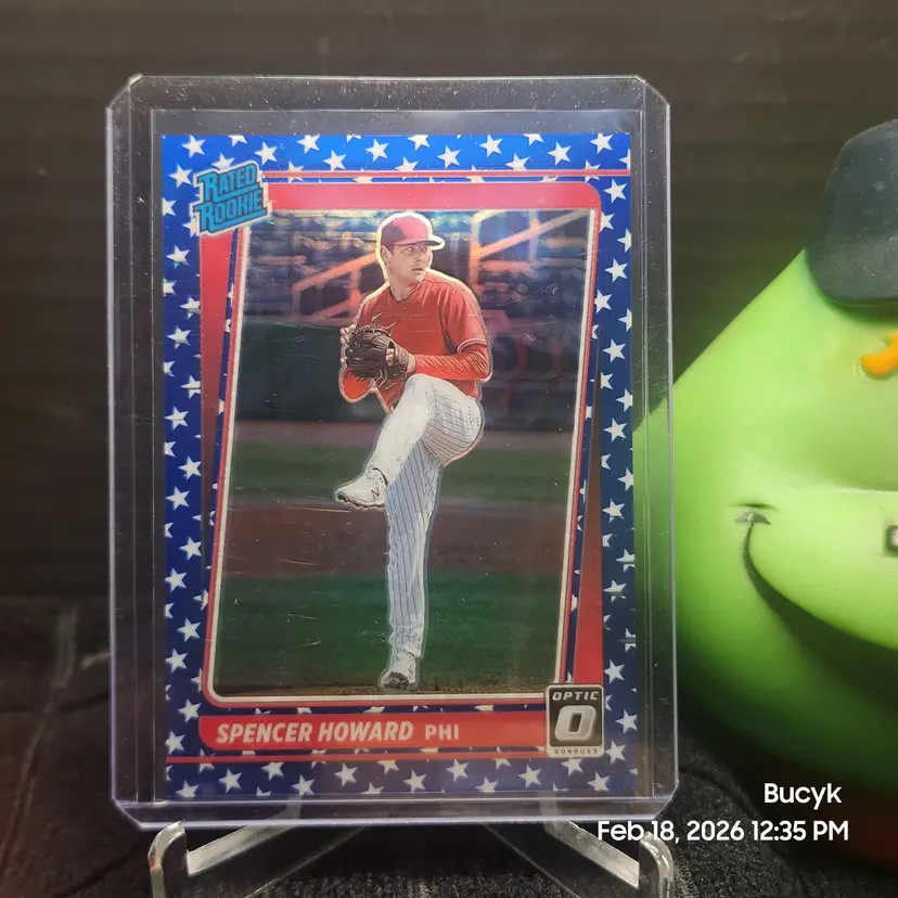 2021 Optic Spirit of 76 - Spencer Howard Philadelphia Phillies 48/76
