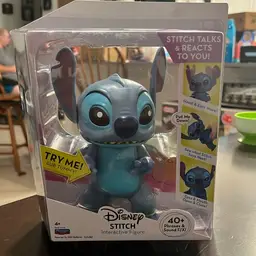 DISNEY & Playmates STITCH Interactive Figure [40+ Phrases & Sounds] 6.5”