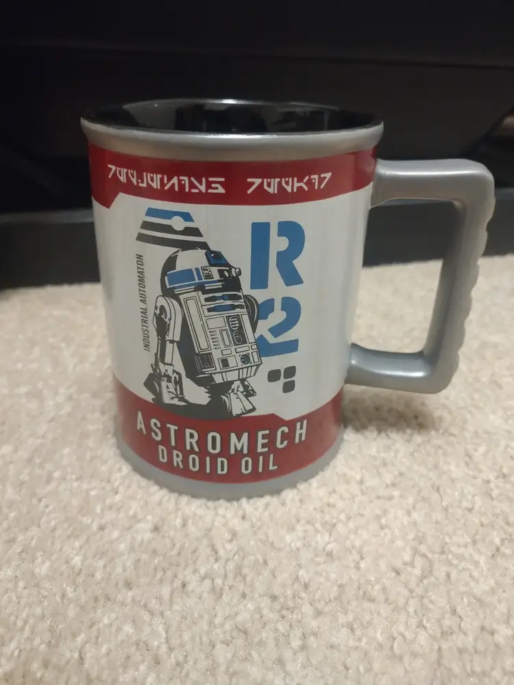 Disney Parks Star Wars Galaxy's Edge Astromech Droid Oil R2D2 Mug