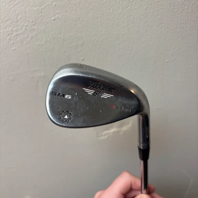 Titleist VOKEY SM6 Sand Wedge 56°/10° S-GRIND, Wedge-Flex Steel Right Hand