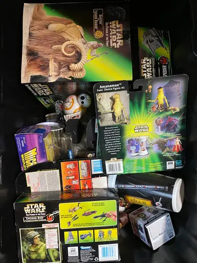 May The Fourth Be With You. Lots Of Sealed Star Wars Toys And random Stuff 