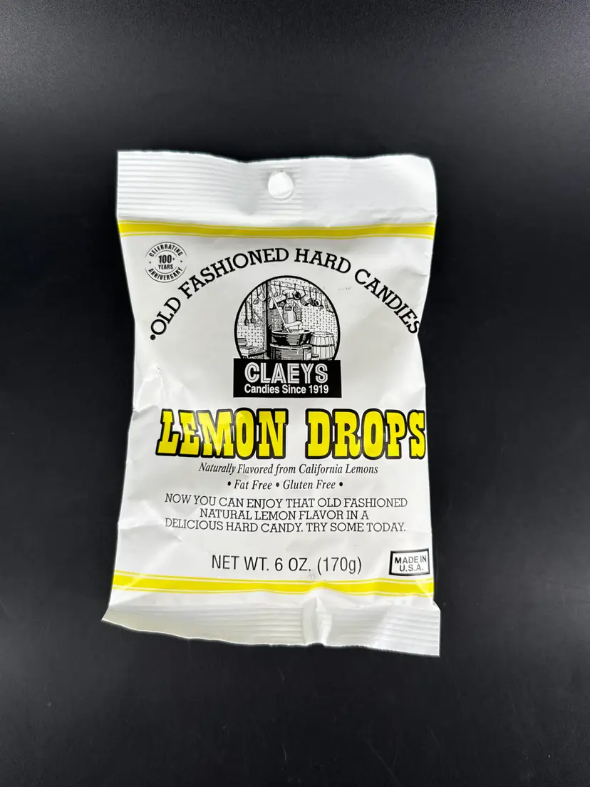 Claeys Old Fashioned Hard Candies "Lemon Drop" 6oz