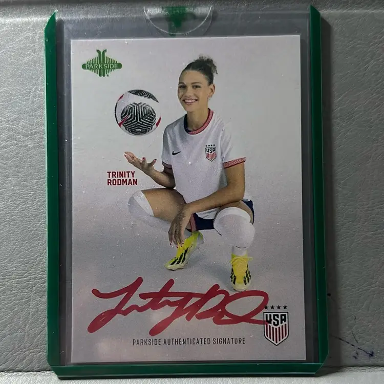 2024 Parkside Trinity Rodman Autograph One Nation. One Team.