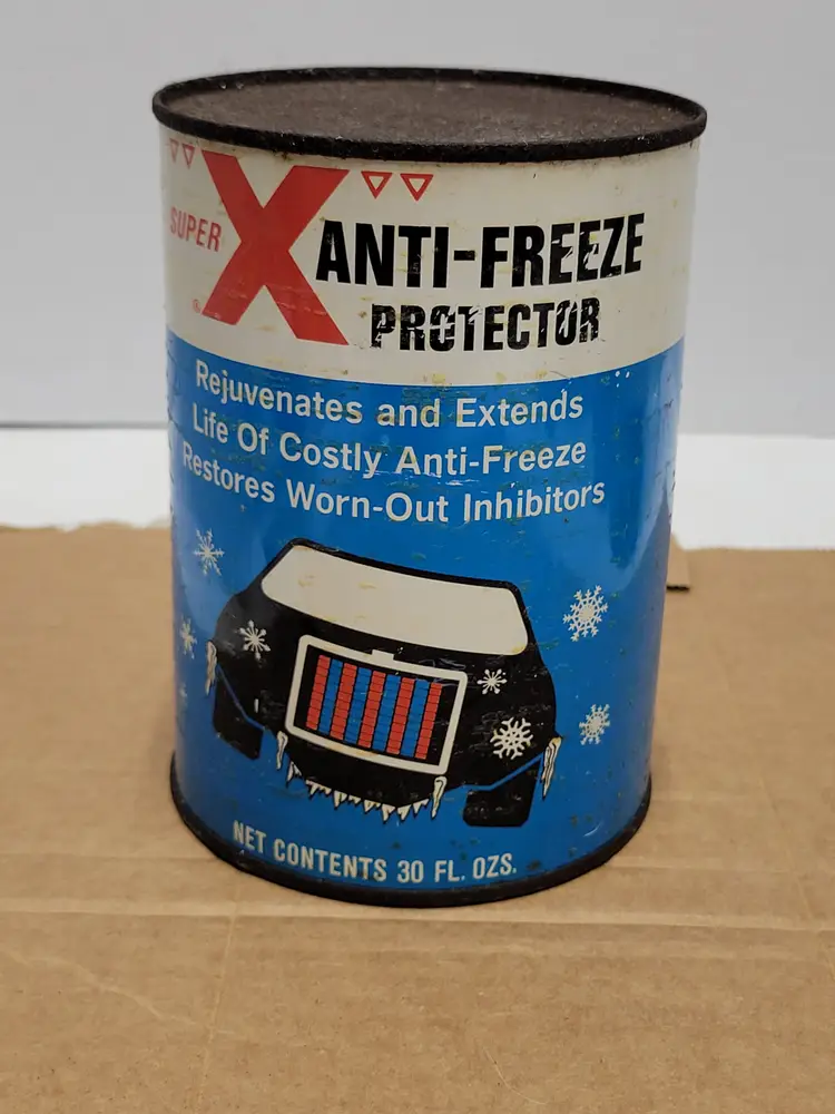Super X Anti Freeze Protector Elk Groove Illinois Empty